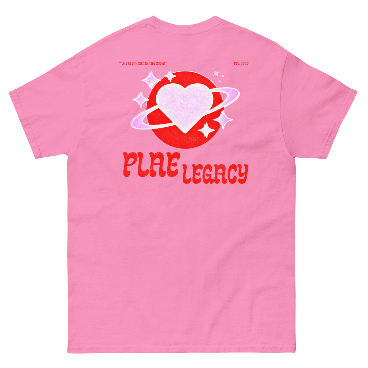 VALENTINE'S DAY T-SHIRT, Azalea (back)