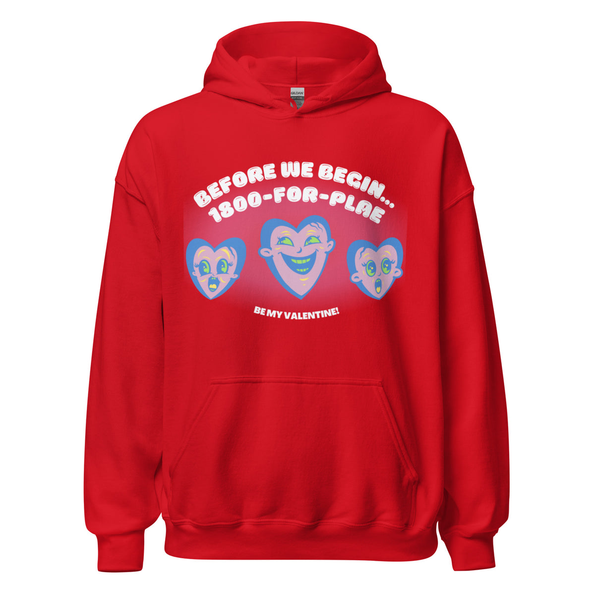 VALENTINE'S DAY HOODIE, Red